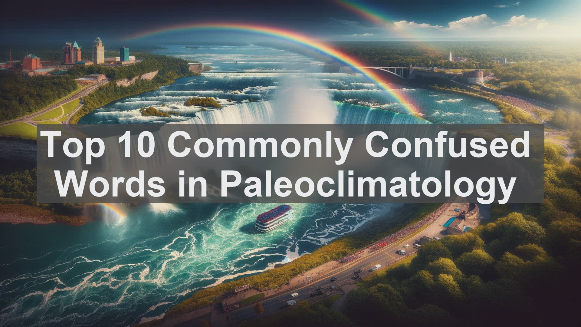 'Video thumbnail for Top 10 Commonly Confused Words in Paleoclimatology'