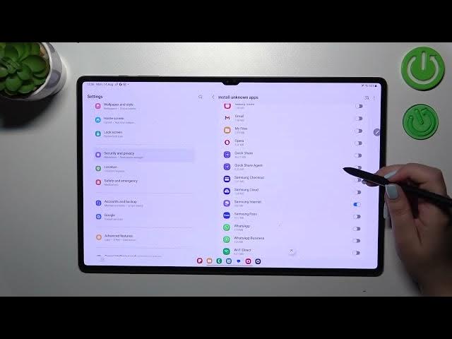 Video thumbnail for How to Allow Unknown Sources in SAMSUNG Galaxy Tab S9 Ultra – Allow Installation