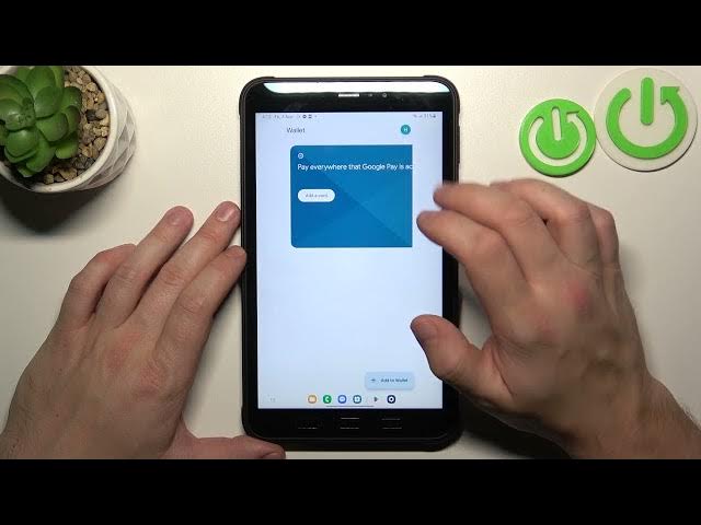 Video thumbnail for How to Set Up & Manage Google Pay Wallet on SAMSUNG Galaxy Tab Active3