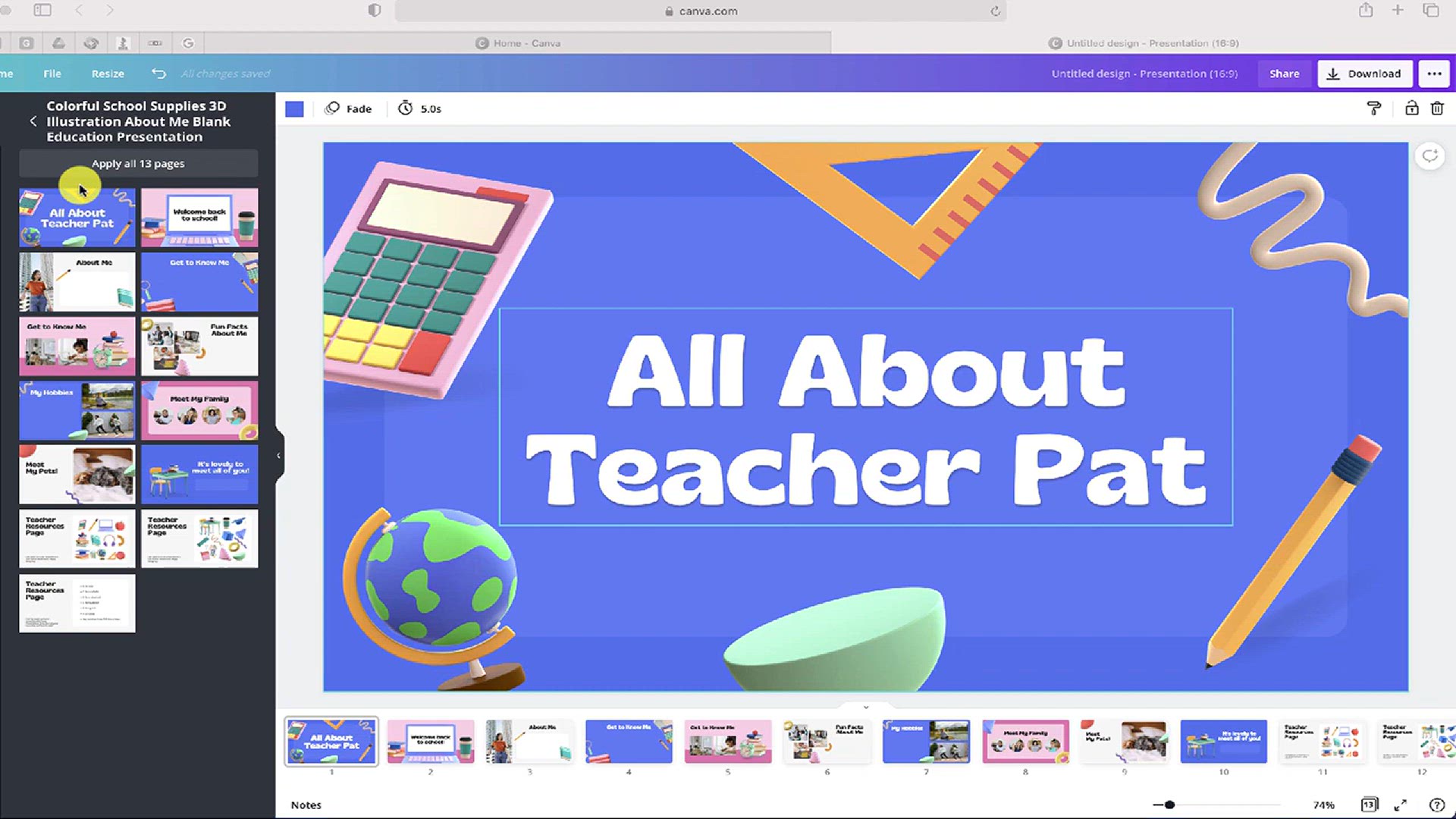 'Video thumbnail for Save A Canva Presentation To PowerPoint'