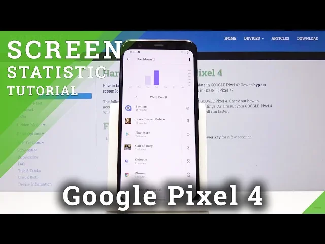 Video thumbnail for How to Enter Screen Statistic in GOOGLE Pixel 4 – Display Management