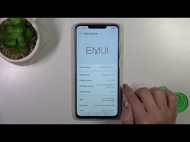 Video thumbnail for How to Check Phone Model on HUAWEI NOVA Y91 – Find Device Model