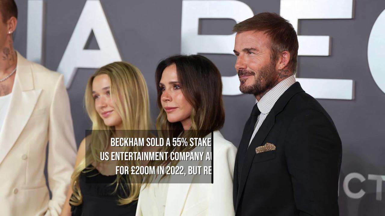 Video thumbnail for David Beckham Earns £39m as World Cup Deals Boost Business Profits.