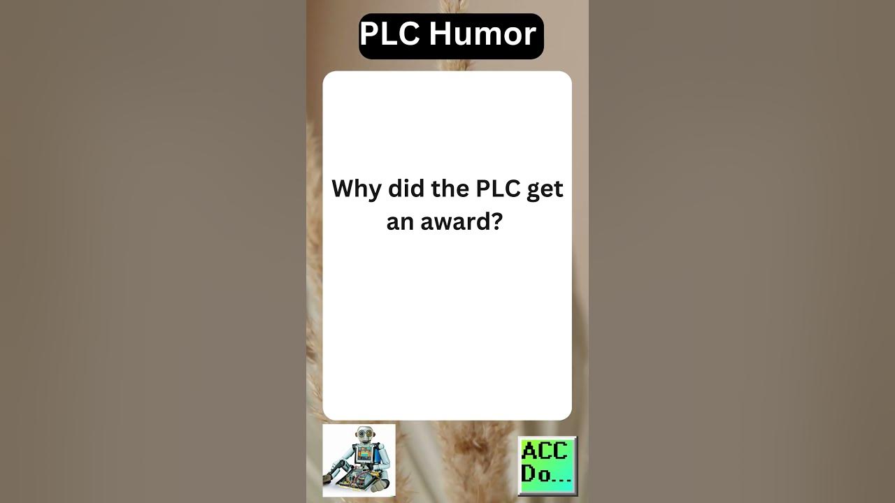 'Video thumbnail for PLC humor get an award...'