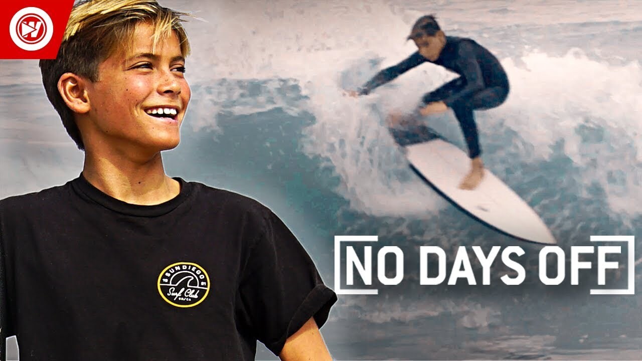 Video thumbnail for 13-Year-Old FEARLESS Surfing Prodigy