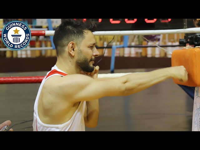 'Video thumbnail for Most Full Extension Punches in One Minute'