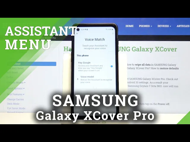 Video thumbnail for How to Disable Hey Google Option in Samsung Galaxy XCover Pro – Google Assistant Command