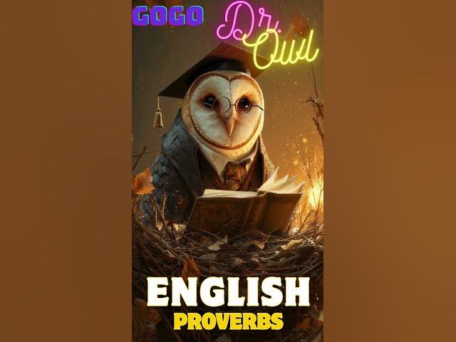 Video thumbnail for GoGo Dr. Owl 2  #shorts #proverbs