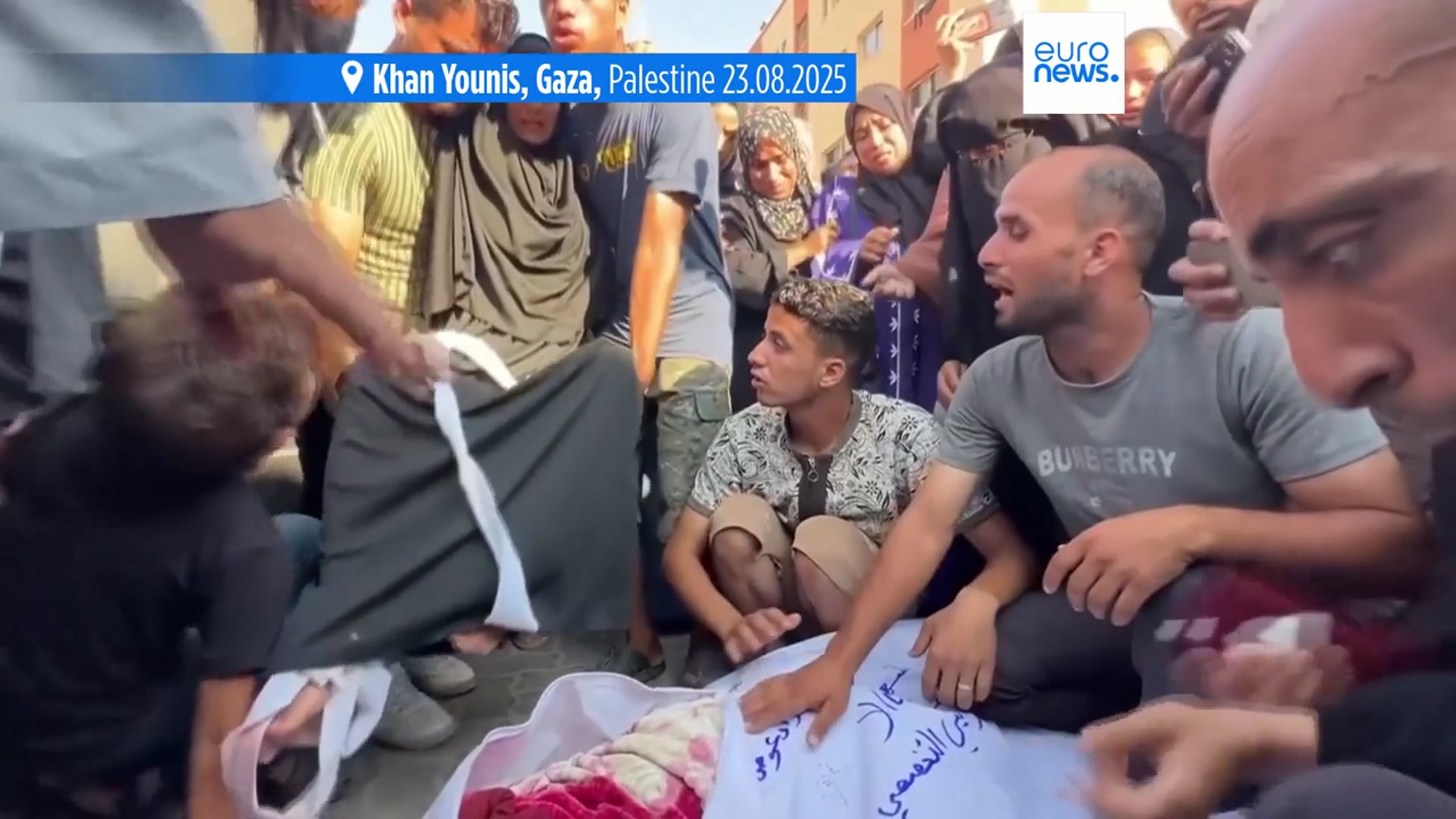 'Video thumbnail for At least 30 Palestinians killed in Israeli attacks across Gaza'