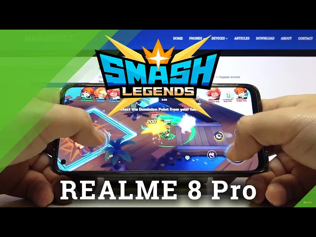Video thumbnail for Smash Legends on REALME 8 Pro - Smash Legends Gameplay