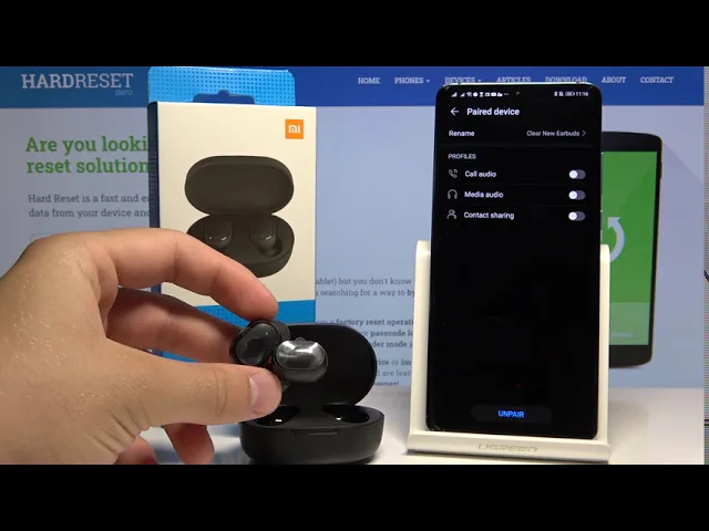 Video thumbnail for How to Unpair Xiaomi AirDots from Android Phone