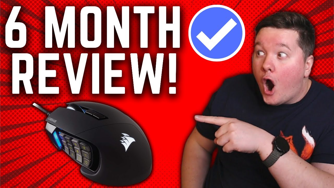 Video thumbnail for Corsair Scimitar Mouse Review - 6 Month Follow Up Review