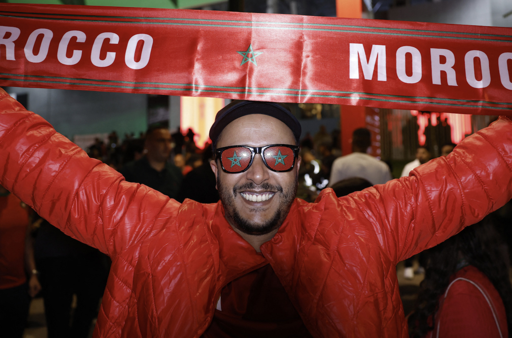 Video thumbnail for Morocco fans dream of World Cup glory after Scotland win