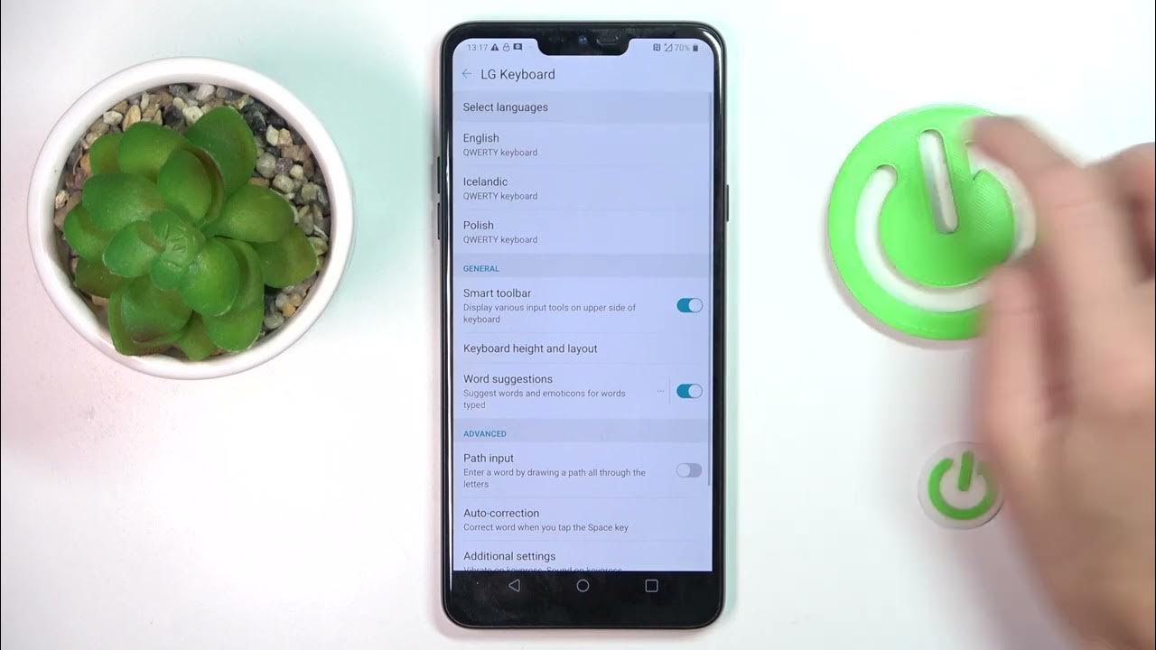 Video thumbnail for How to Change Keyboard Language in LG G7 FIT – Keyboard Settings