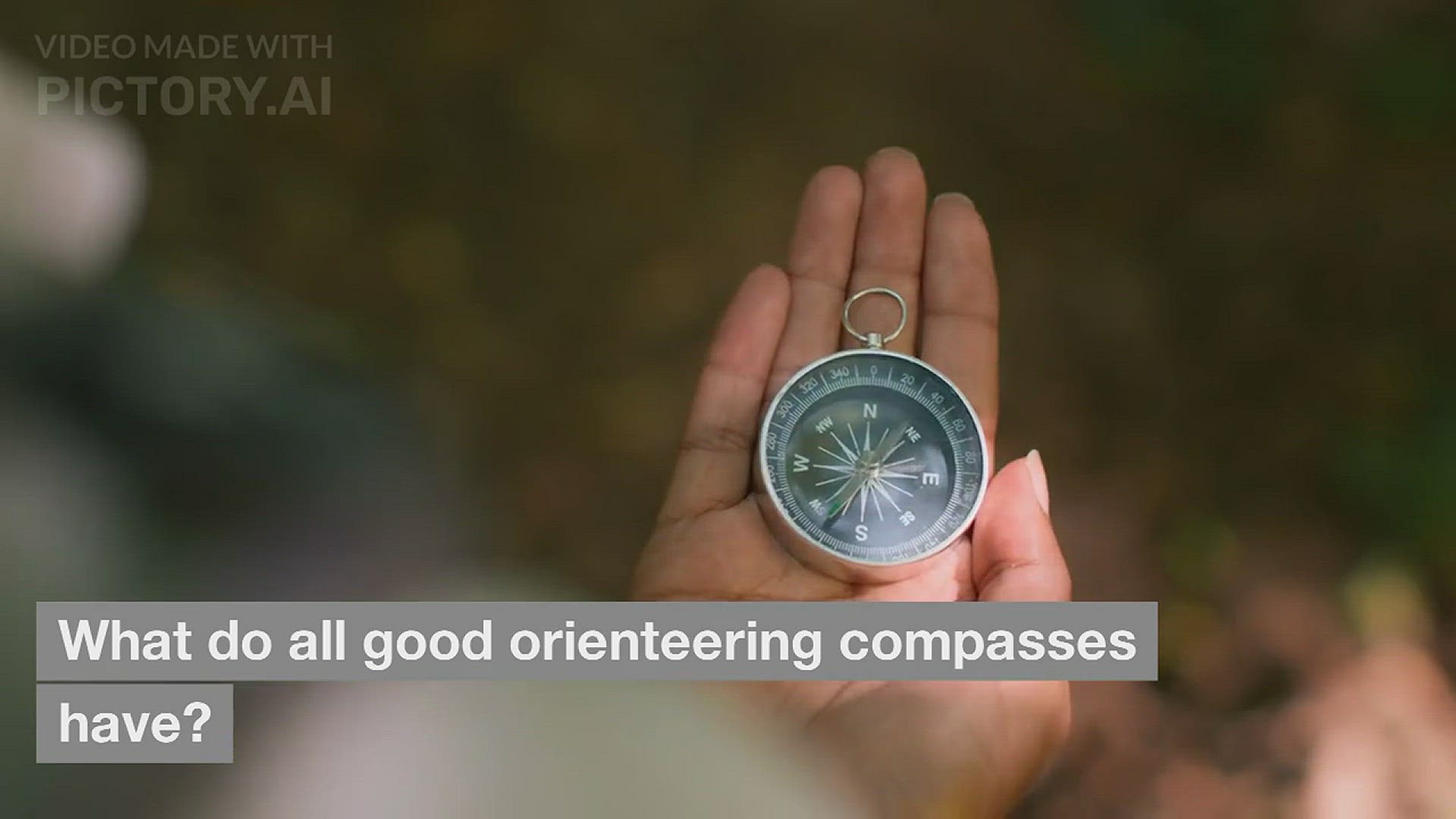 Video thumbnail for What Do All Good Orienteering Compasses Have