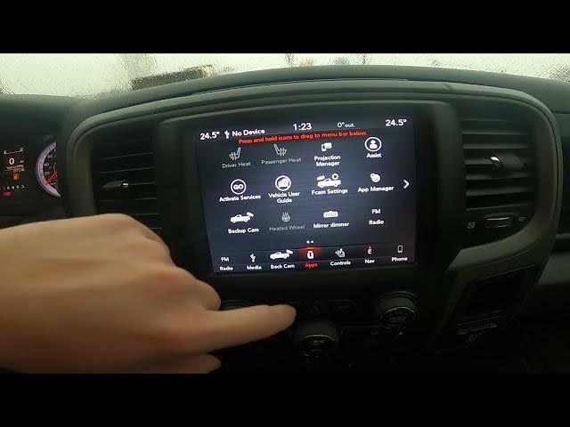 Video thumbnail for How to Manage Apps in Dodge Ram 1500 II ( 2019 - now ) | Find and Manage Apps