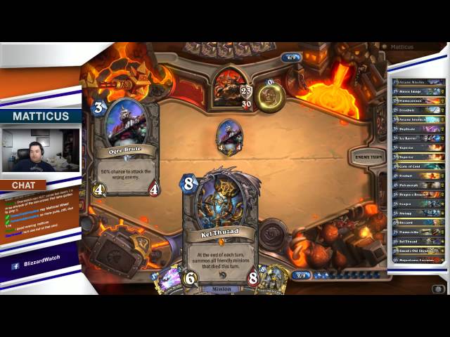 Video thumbnail for Hearthstone - Heroic Highlord Omokk