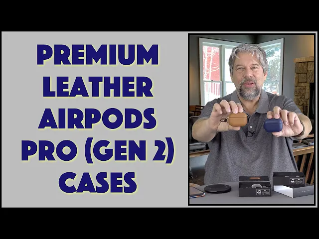 Video thumbnail for Mujjo ECHELON Apple AirPods Pro Gen 2 Leather Case -- REVIEW