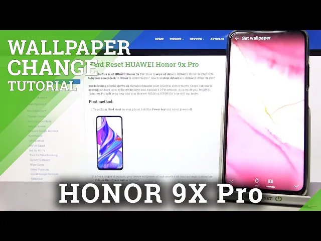 Video thumbnail for Default Wallpapers in Honor 9x Pro –Update Home Screen Look