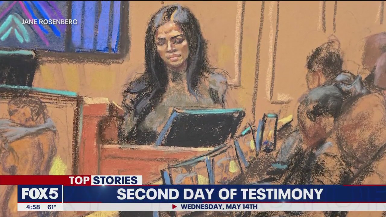 Video thumbnail for Second day of Diddy testimony