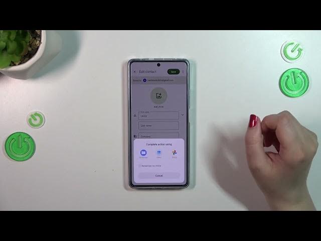 Video thumbnail for How to Add Photo to Contact in POCO F5