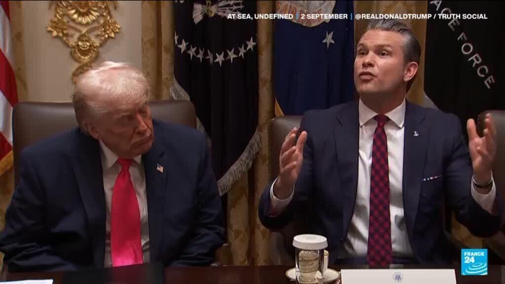 Video thumbnail for Trump and Hegseth stand by Caribbean boat strikes despite legal concerns