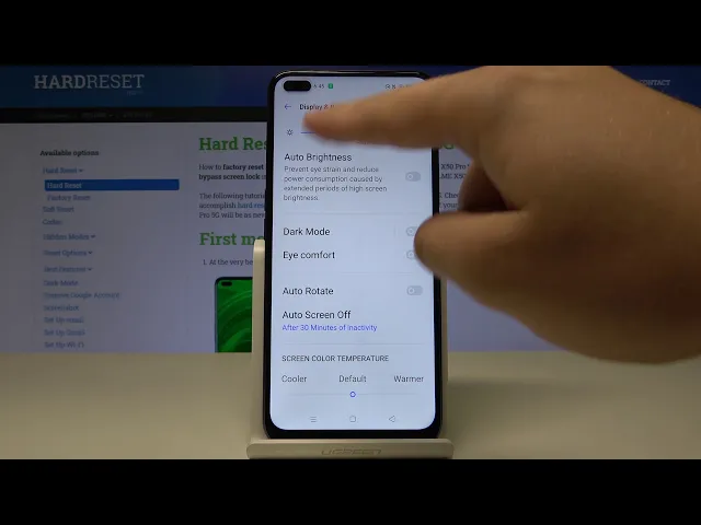 Video thumbnail for How to Turn On Auto-Brightness in Realme X50 - Automatic Brightness uto Brightness
