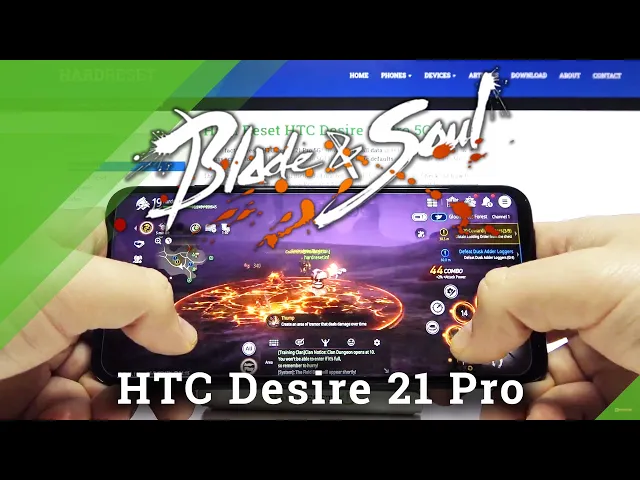 Video thumbnail for Gaming Possibilities of HTC Desire 21 Pro 5G - Blade & Soul Revolution Gameplay