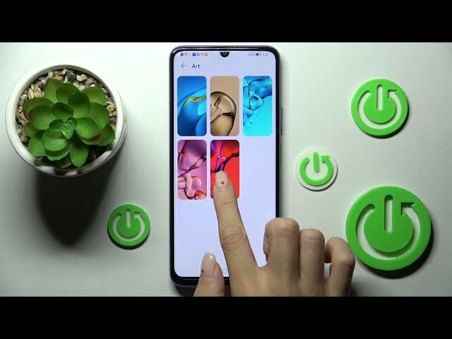 Video thumbnail for Huawei Nova Y70 - How To Change Wallpaper