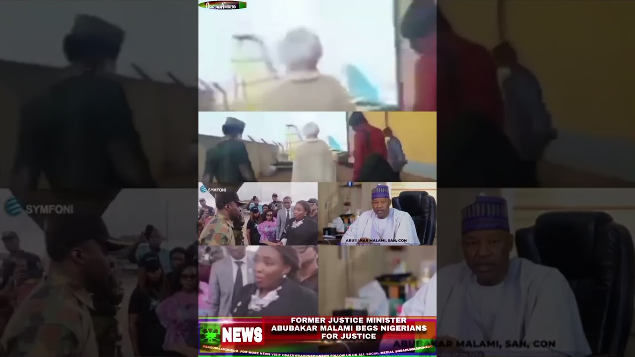 Former Justice Minister Abubakar Malami Begs Nigerians For Justice