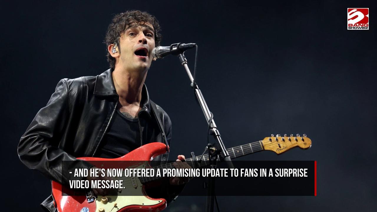 Video thumbnail for Matty Healy hints that The 1975’s new album is ‘nearly done’.
