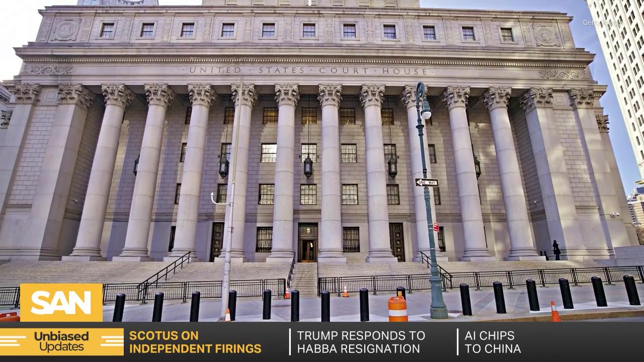 Video thumbnail for Supreme Court poised to hand Trump admin win in independent firings case