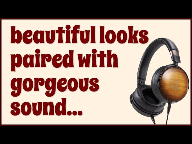 Video thumbnail for Audio-Technica ATH-WP900 Hi-Res Headphones -- REVIEW