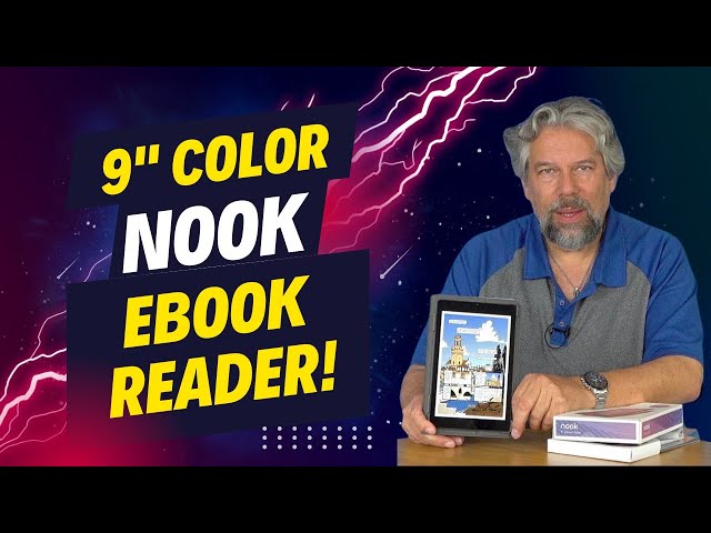 Video thumbnail for Barnes & Noble Nook 9" Tablet -- DEMO and REVIEW