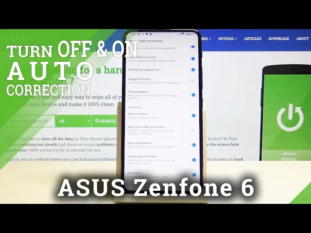 Video thumbnail for How to Activate Autocorrection in ASUS Zenfone 6 – Text Replacement
