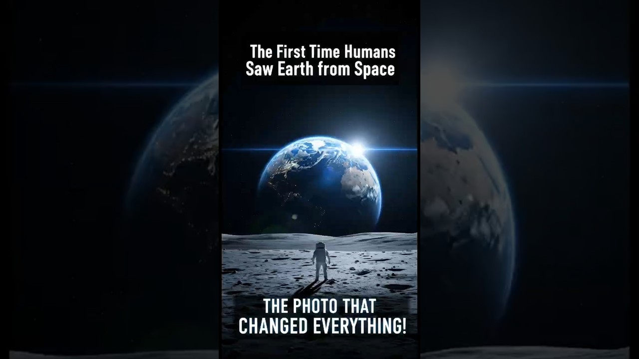Video thumbnail for The First Time Humans Saw Earth from Space | The Story Behind Earthrise