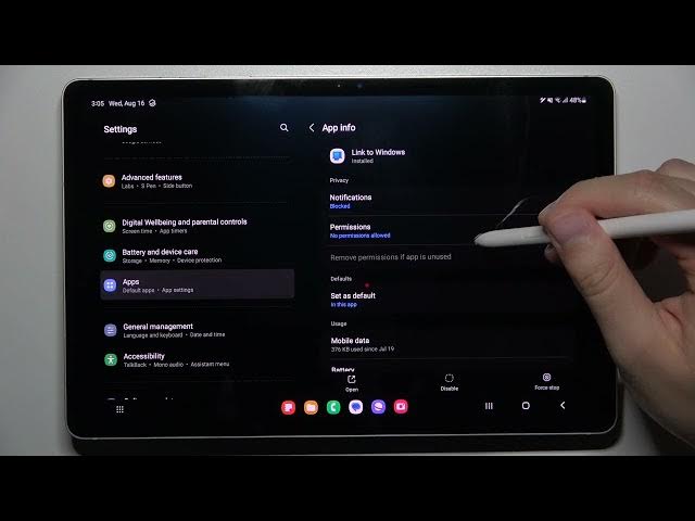 Video thumbnail for How to Uninstall Apps in SAMSUNG Galaxy Tab S9 - Remove Apps