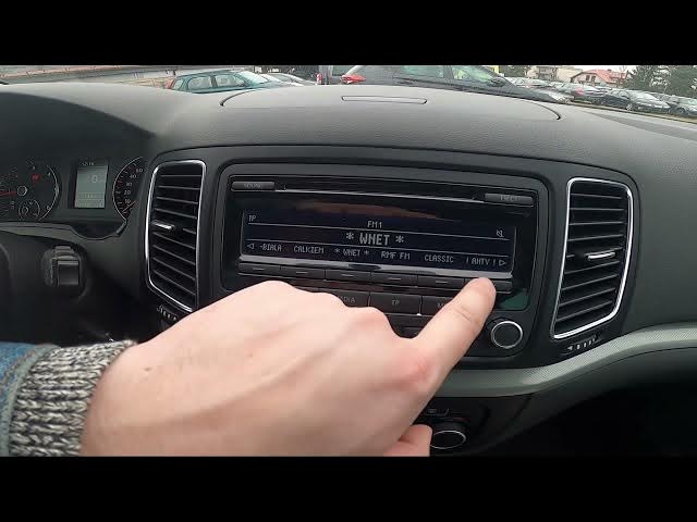 Video thumbnail for How to Manually Change Radio Station in Volkswagen Sharan II ( 2010 – now )