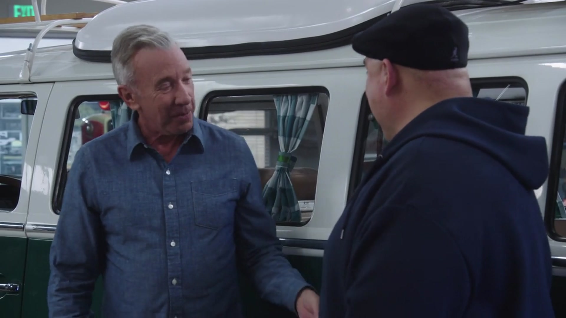 'Video thumbnail for 'Shifting Gears' Exclusive: Gabriel "Fluffy" Iglesias Stopy By the Garage to Poke Fun at Jay Leno'