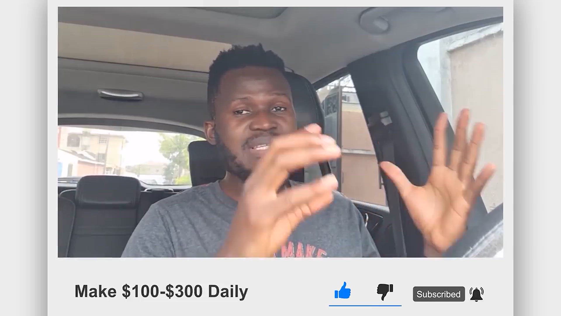 'Video thumbnail for Upload Videos and Earn $100 to $300 Per Day - FULL TUTORIAL (Make Money Online)'