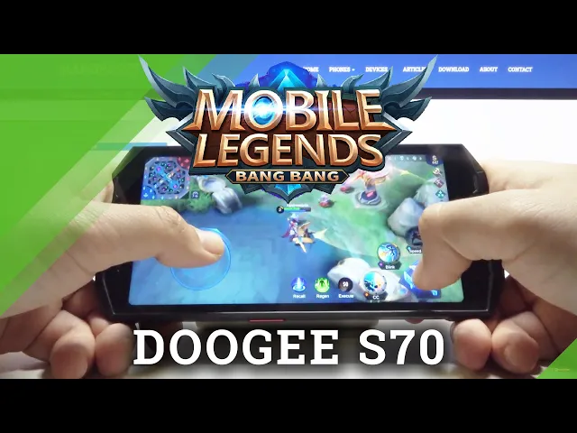 Video thumbnail for Mobile Legends Short Gameplay on DOOGEE S70 – Gaming Performance Test