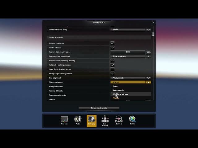 Video thumbnail for How To Manage Navigation Visibility In Euro Truck Simulator 2