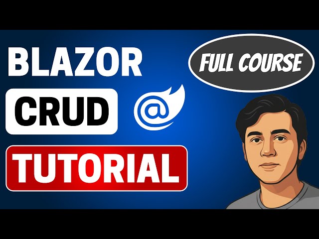Video thumbnail for Blazor CRUD .NET 8 | Blazor CRUD Operations with SQL Server