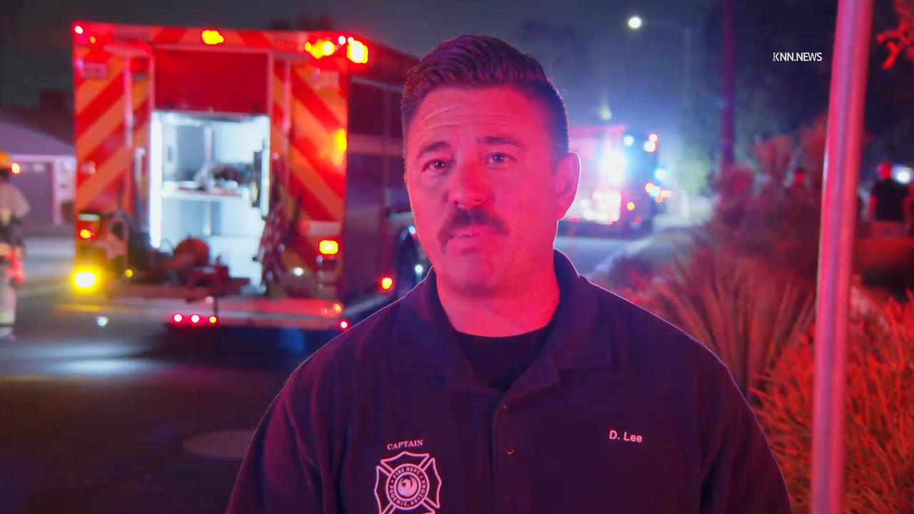 Video thumbnail for US, Phoenix: Phoenix 8th Avenue Fire With Sound On Tape.
