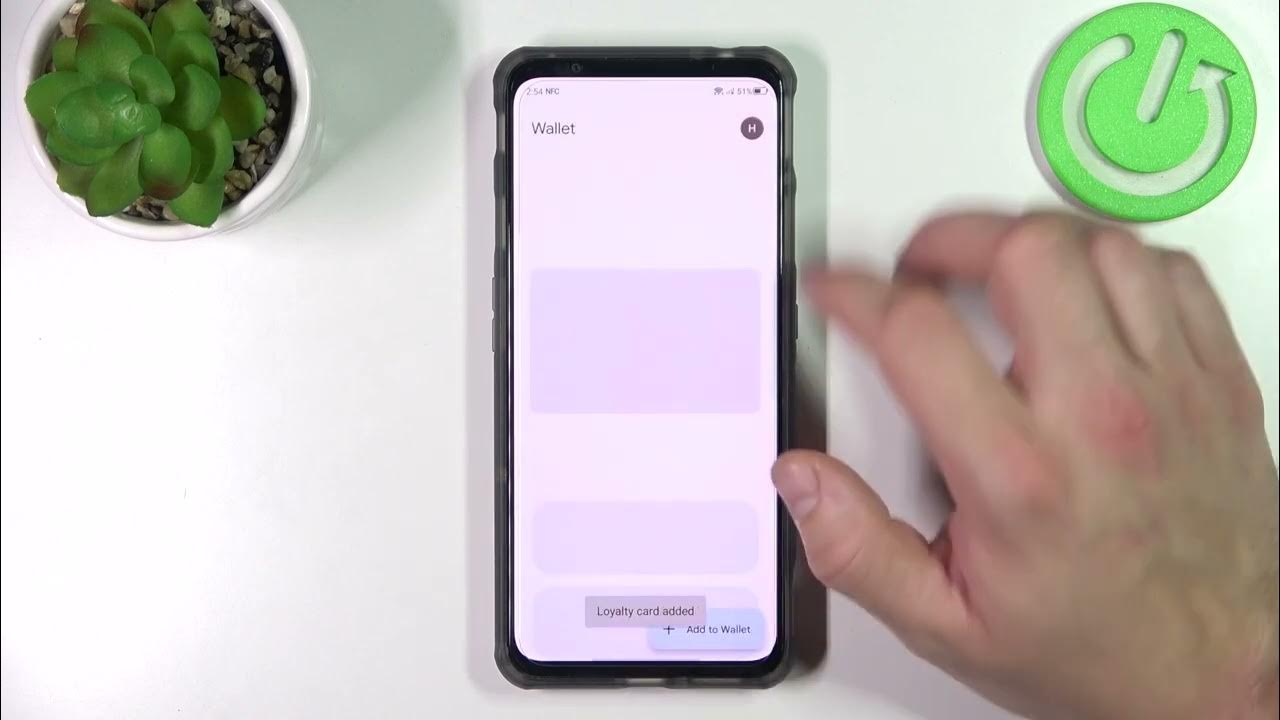 Video thumbnail for How To Add Different Types Of Cards To Google Wallet in NUBIA RedMagic 7S
