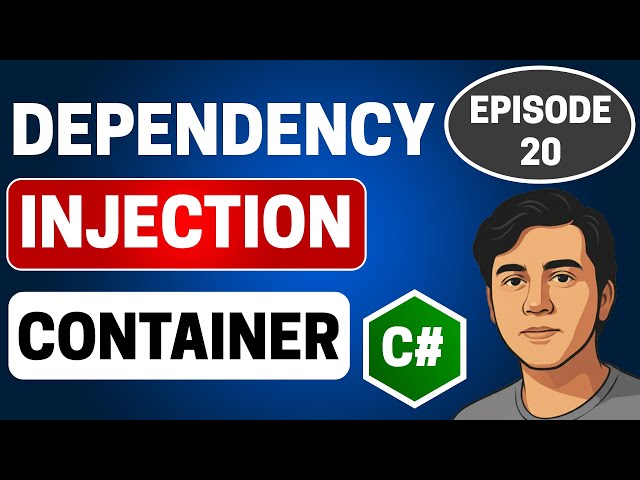 Video thumbnail for DI Container C# Basics | Dependency Injection C# Tutorial | CodeGanesh