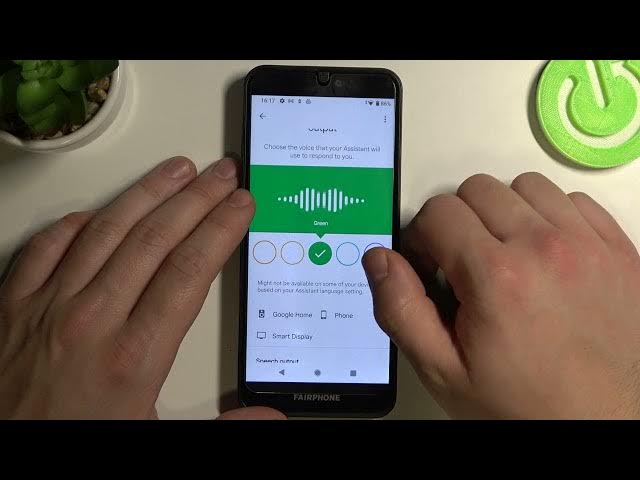 Video thumbnail for How to Change Google Assistant Voice on Fairphone 3 – Assistant Settings