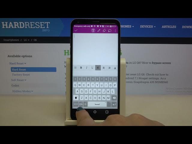 Video thumbnail for How to Change Keyboard Language on LG Q6 – Set Up Keyboard Language