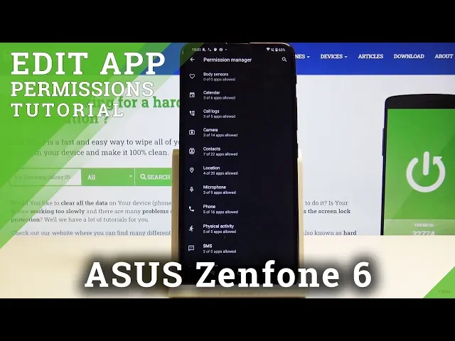 Video thumbnail for How to Allow App Permission in ASUS Zenfone 6 – Permission Manager
