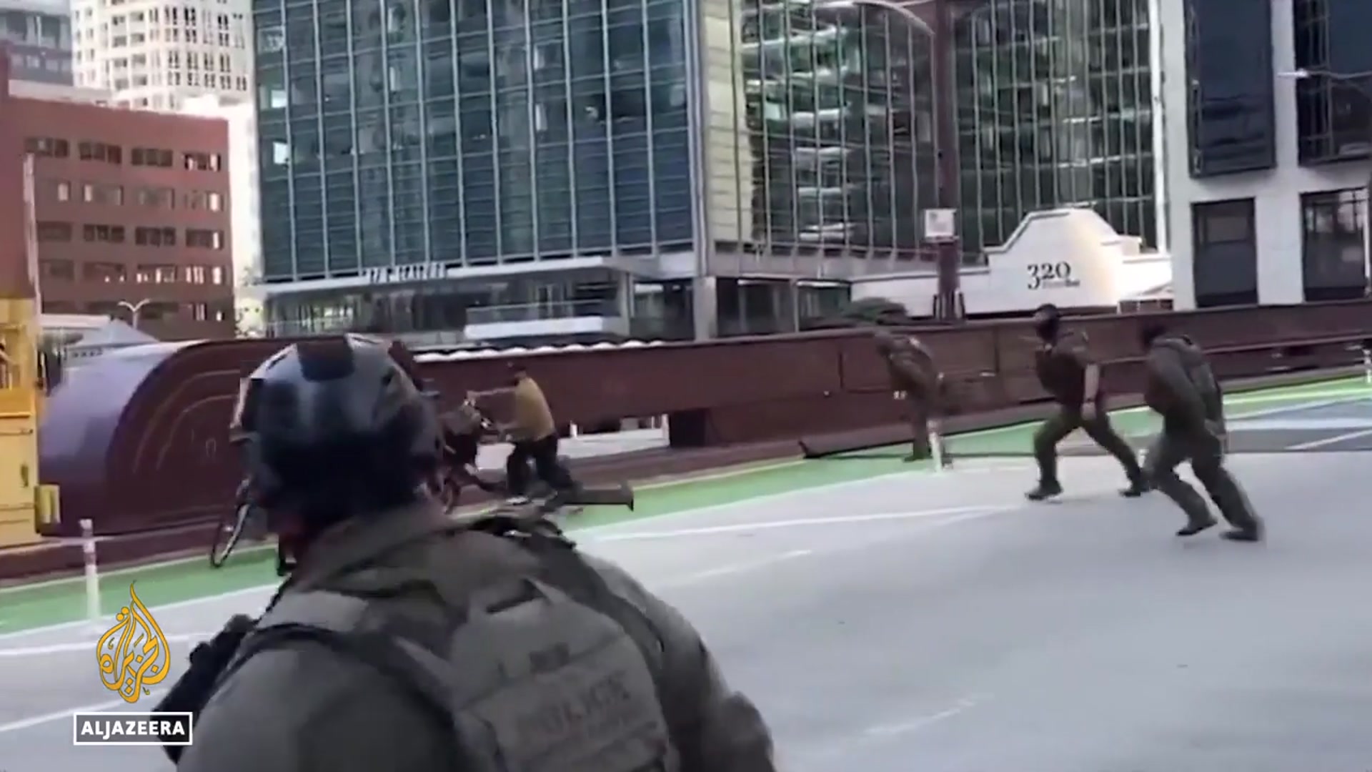 'Video thumbnail for Chicago declares 'ICE Free Zones' amid clashes over federal immigration raids'